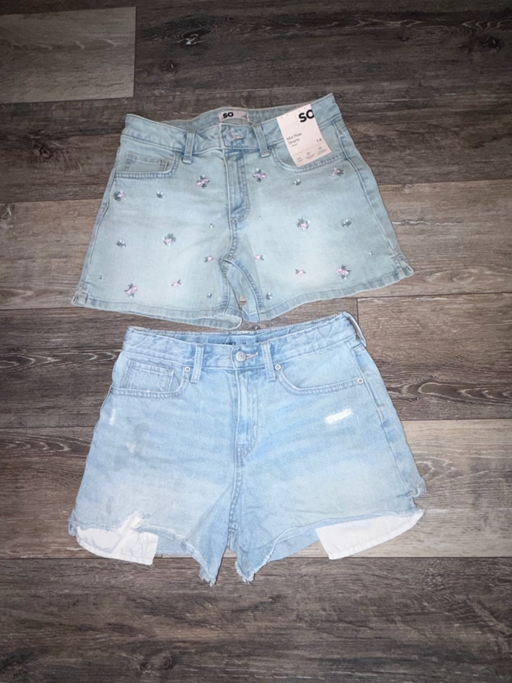 Girls Jean Shorts (14) NWT